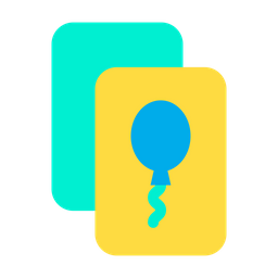 Balloon Invitation  Icon