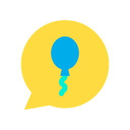 Balloon Chat  Icon