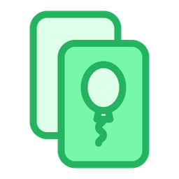 Balloon Invitation  Icon