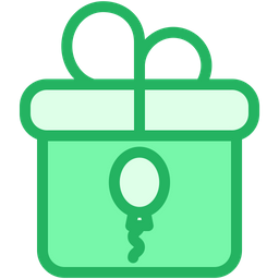 Balloon Gift  Icon