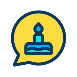 Birthday Chat  Icon