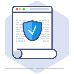 Privacy Data Security  Icon