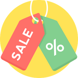 Discount Tag  Icon