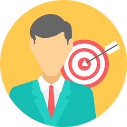 Business Target Work Icon