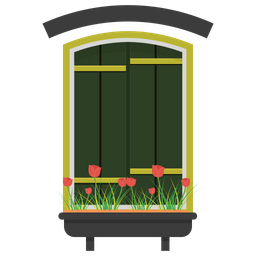 Exterior Window  Icon