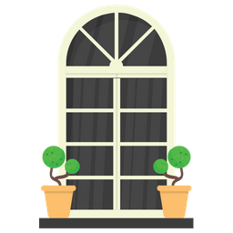 Exterior Window  Icon