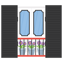 Exterior Window  Icon