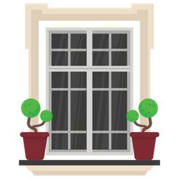 Exterior Window  Icon