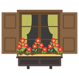 Exterior Window  Icon