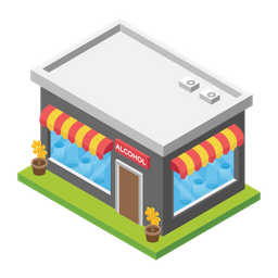 Alcohol Shop  Icon