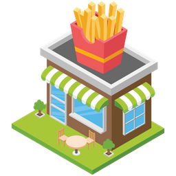 Fast Food Shop  Icon