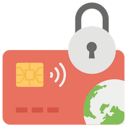 Credit Card Padlock  Icon