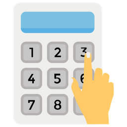 Teclado Virtual Teclado Numerico Touchpad Numerico Ícone