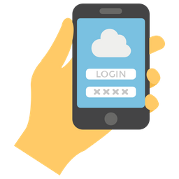 Cloud Password  Icon