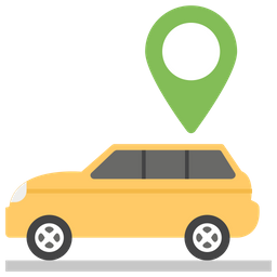 Car Tracking  Icon