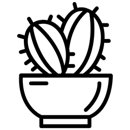 Biberschwanzkaktus  Symbol