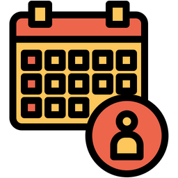 Horario de administración  Icono