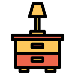 Bedside Lamp  Icon