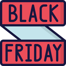 Black Friday-Banner  Symbol