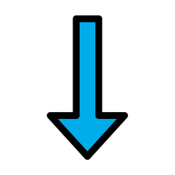 Down Arrow  Icon