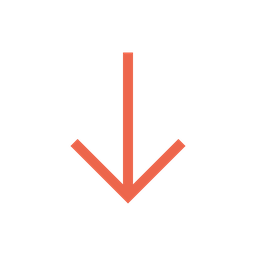 Down Arrow  Icon