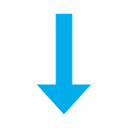 Pfeil nach unten  Symbol