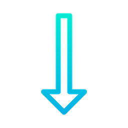 Down Arrow  Icon