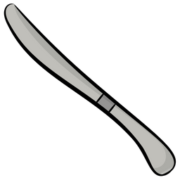 Frühstücksmesser  Symbol