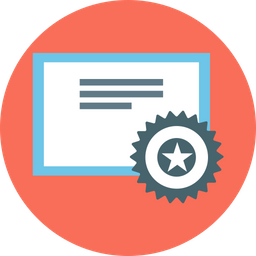 Certificate  Icon