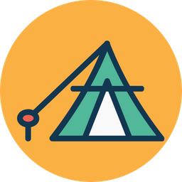 Camp  Icon