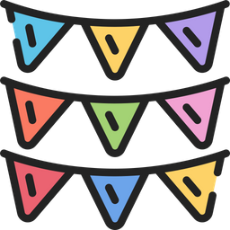 Bunting  Icon