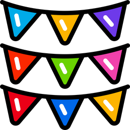 Bunting  Icon