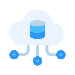 Cloud-Datenbank  Symbol