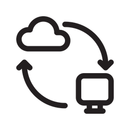 Cloud-Synchronisierung  Symbol