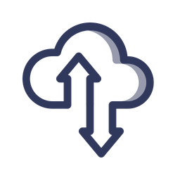 Cloud-Datensynchronisierung  Symbol