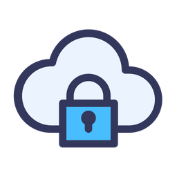 Cloud Security  Icon