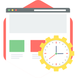 Tempo de carregamento da página  Ícone