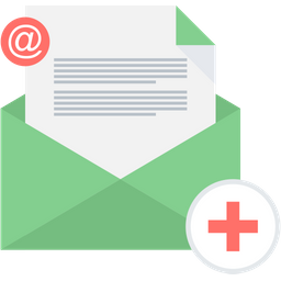 Medical Mail  Icon