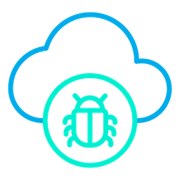 Bug Cloud  Icon