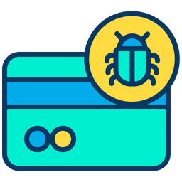 Bug Credit Card  Icon