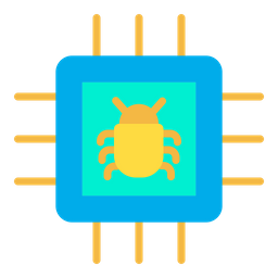 Microchip de bug  Ícone