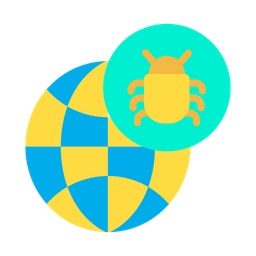 Bug Globe  Icon