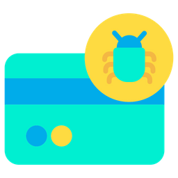 Bug Credit Card  Icon