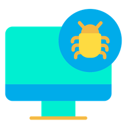 Bug Computer  Icon