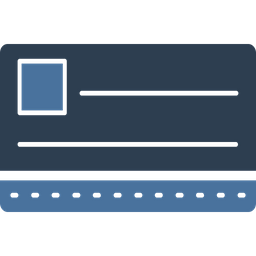 신용 카드  아이콘