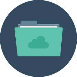 Cloud Data  Icon