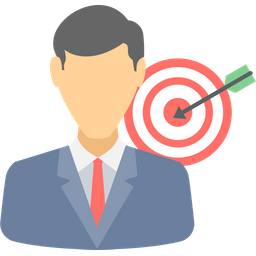 Business Target  Icon