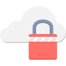 Cloud Security  Icon