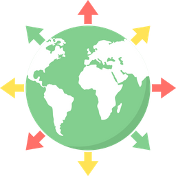 Global Communication  Icon