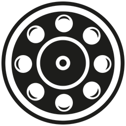 Rolamento de roda  Ícone